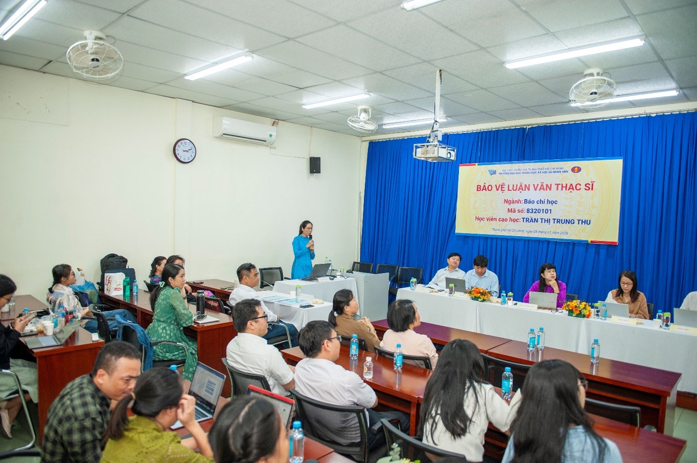 Học viên bảo vệ thành công Luận văn thạc sĩ về Truyền thông Công giáo