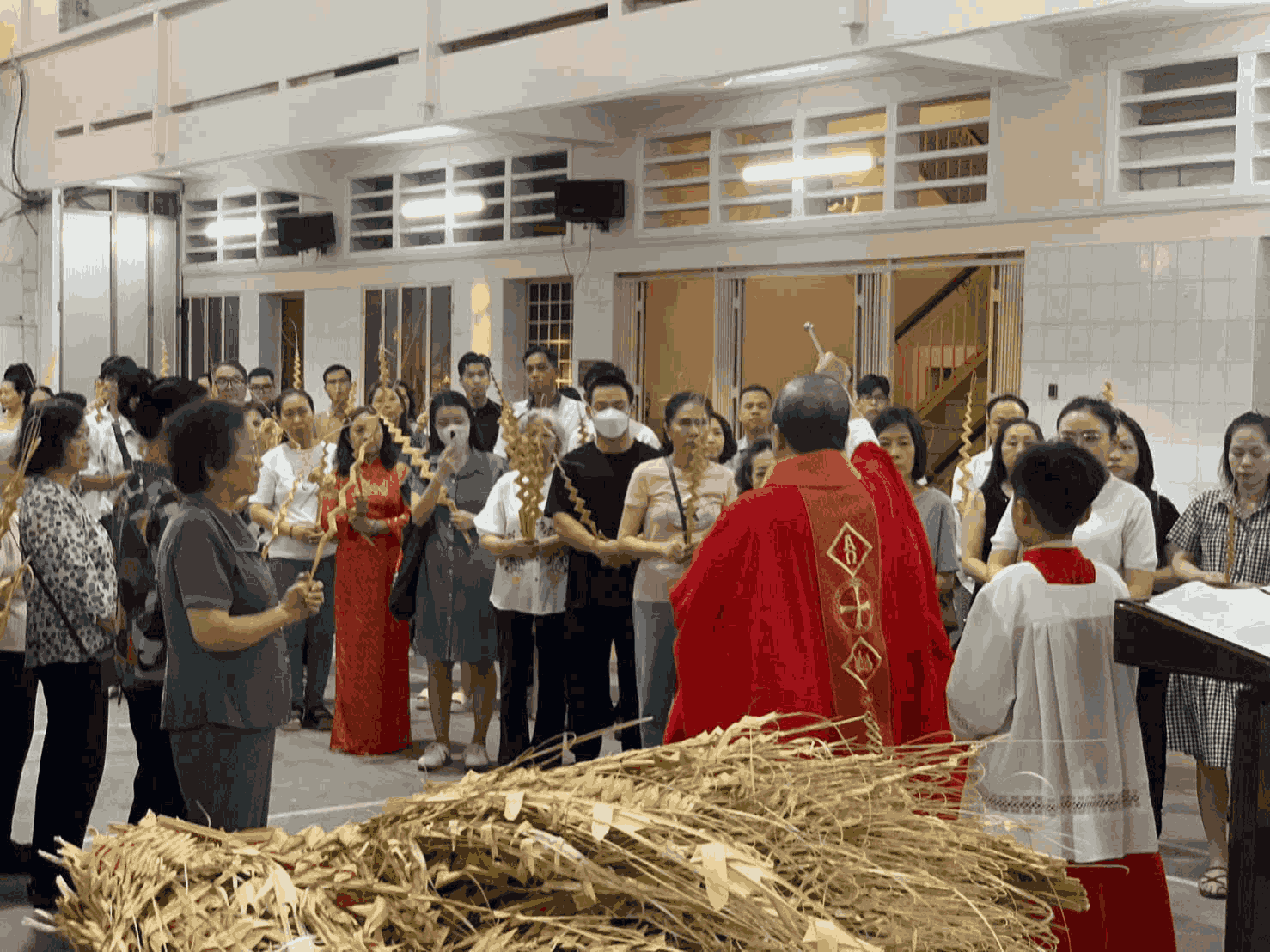 Giáo xứ Phú Hạnh: Thánh lễ Lá, khai mạc Tuần Thánh 2026