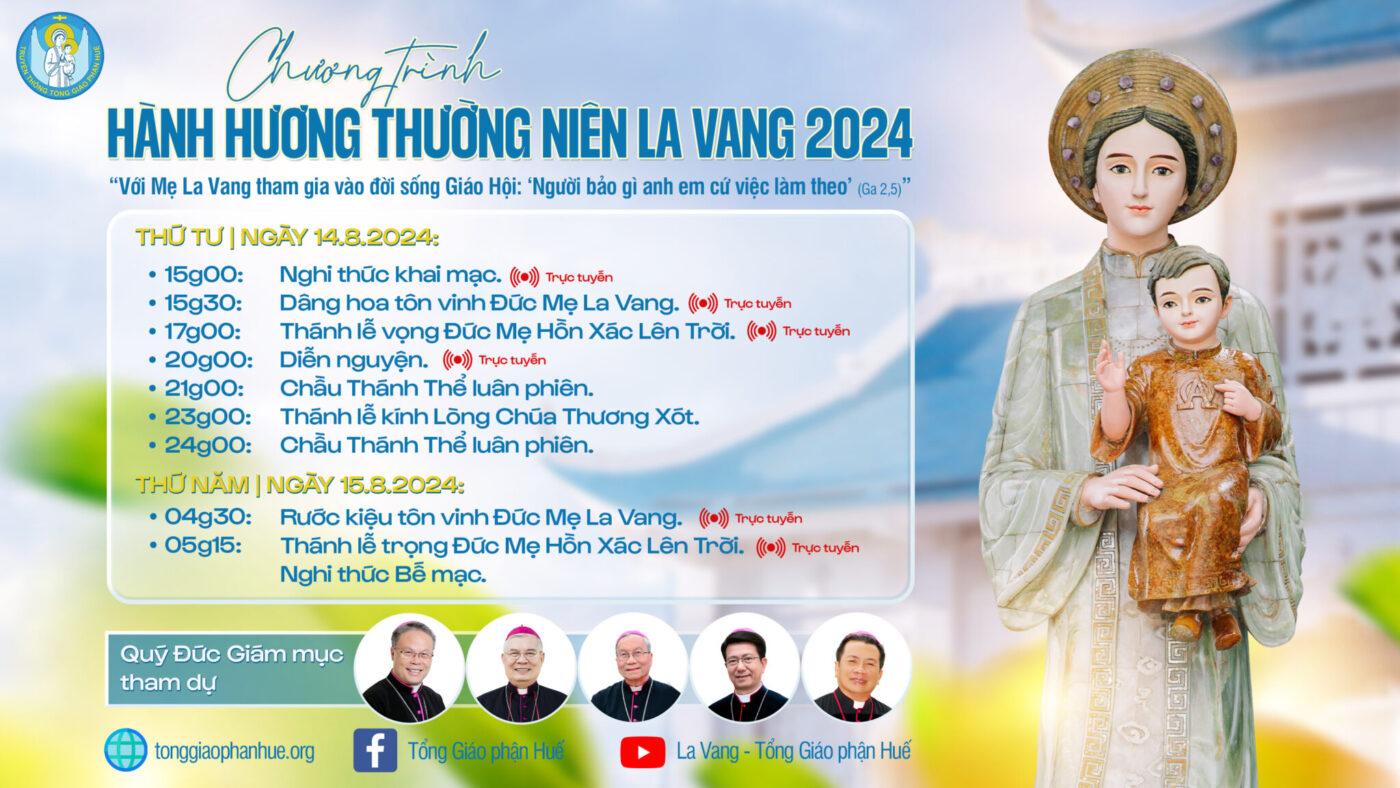 Chương trình Hành hương Thường niên La Vang 2024