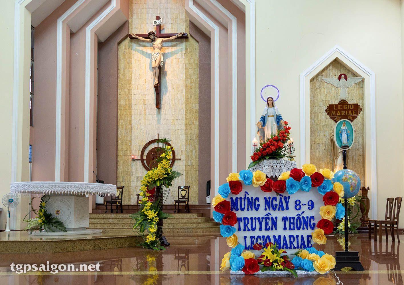 Giáo xứ Tân Chí Linh: Thánh lễ Mừng sinh nhật Đức Maria - ngày truyền thống của Legio 2022