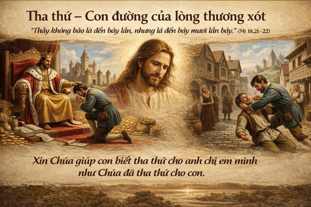 Tha thứ: con đường của lòng thương xót