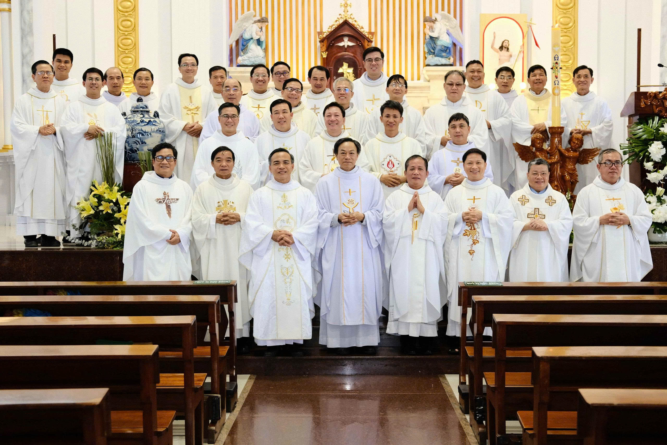 Giáo hạt Hóc Môn: Linh mục đoàn tĩnh tâm