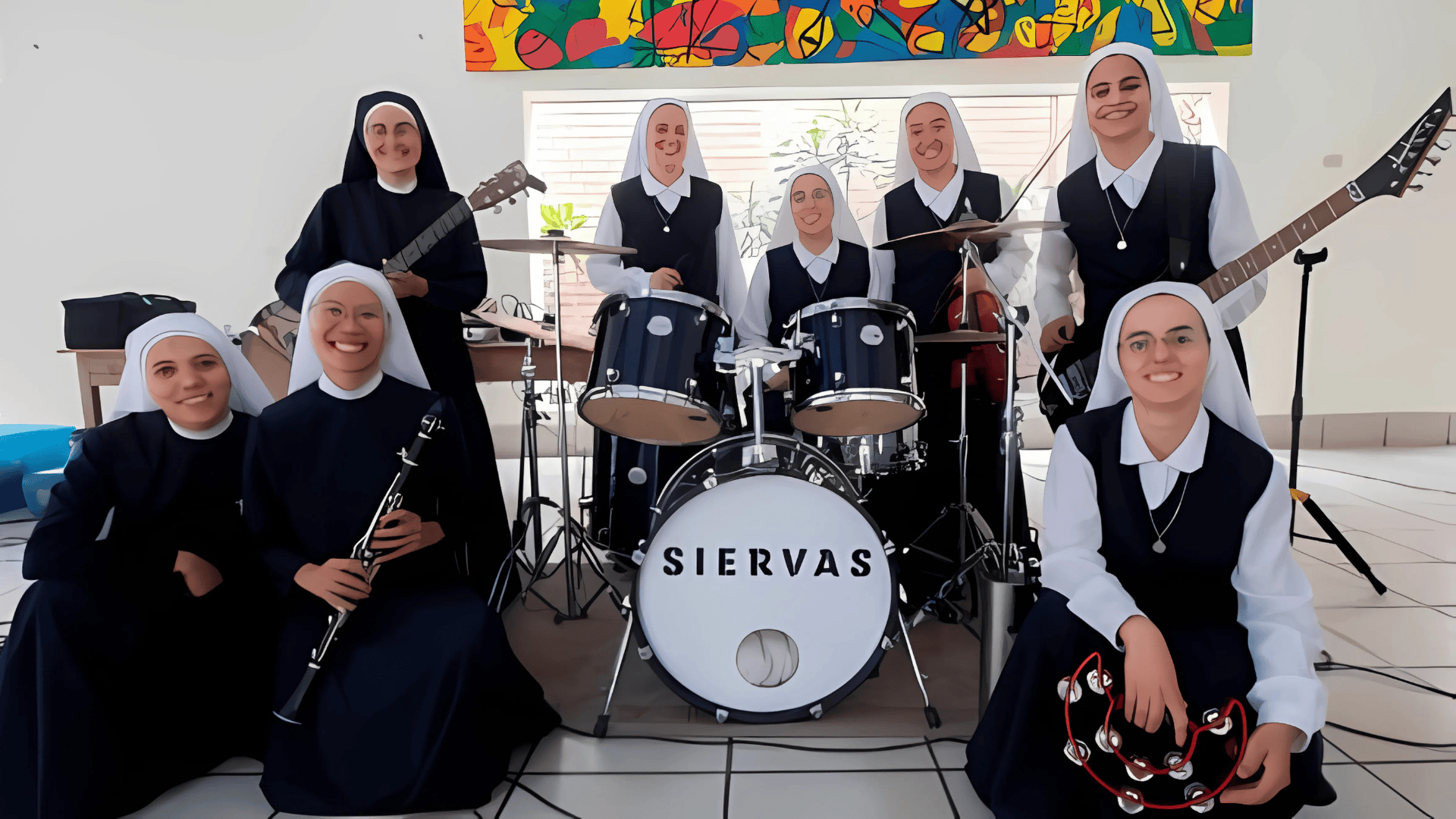 Ban nhạc rock các nữ tu Siervas sẽ trình diễn tại Panama