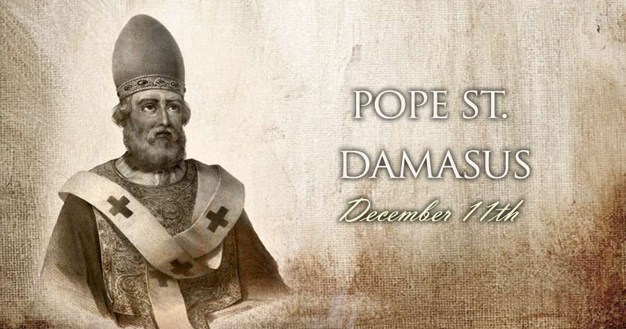 Ngày 11/12: Thánh Ðamasô I, giáo hoàng