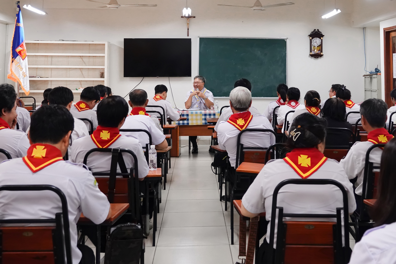Liên Đoàn Thiếu nhi Thánh Thể Anrê Phú Yên: Thường huấn Huấn Luyện viên quý 4/2023