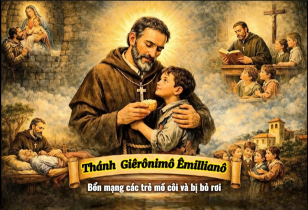 Thánh Giêrônimô Êmillianô - Bổn mạng các trẻ mồ côi và bị bỏ rơi