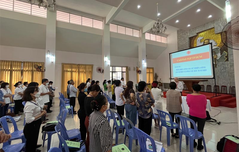 Caritas TGP Sài Gòn: Khai giảng khóa tập huấn căn bản lần thứ 13