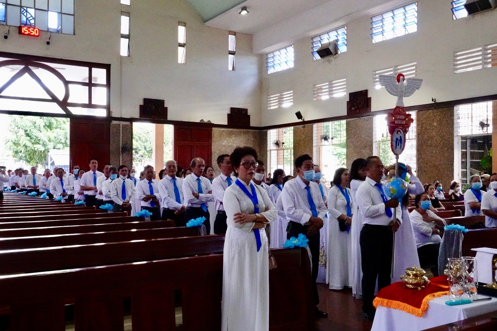 Giáo xứ Tân Phú: Curia Tân Sơn Nhì mừng kính lễ sinh nhật Đức Mẹ 2022