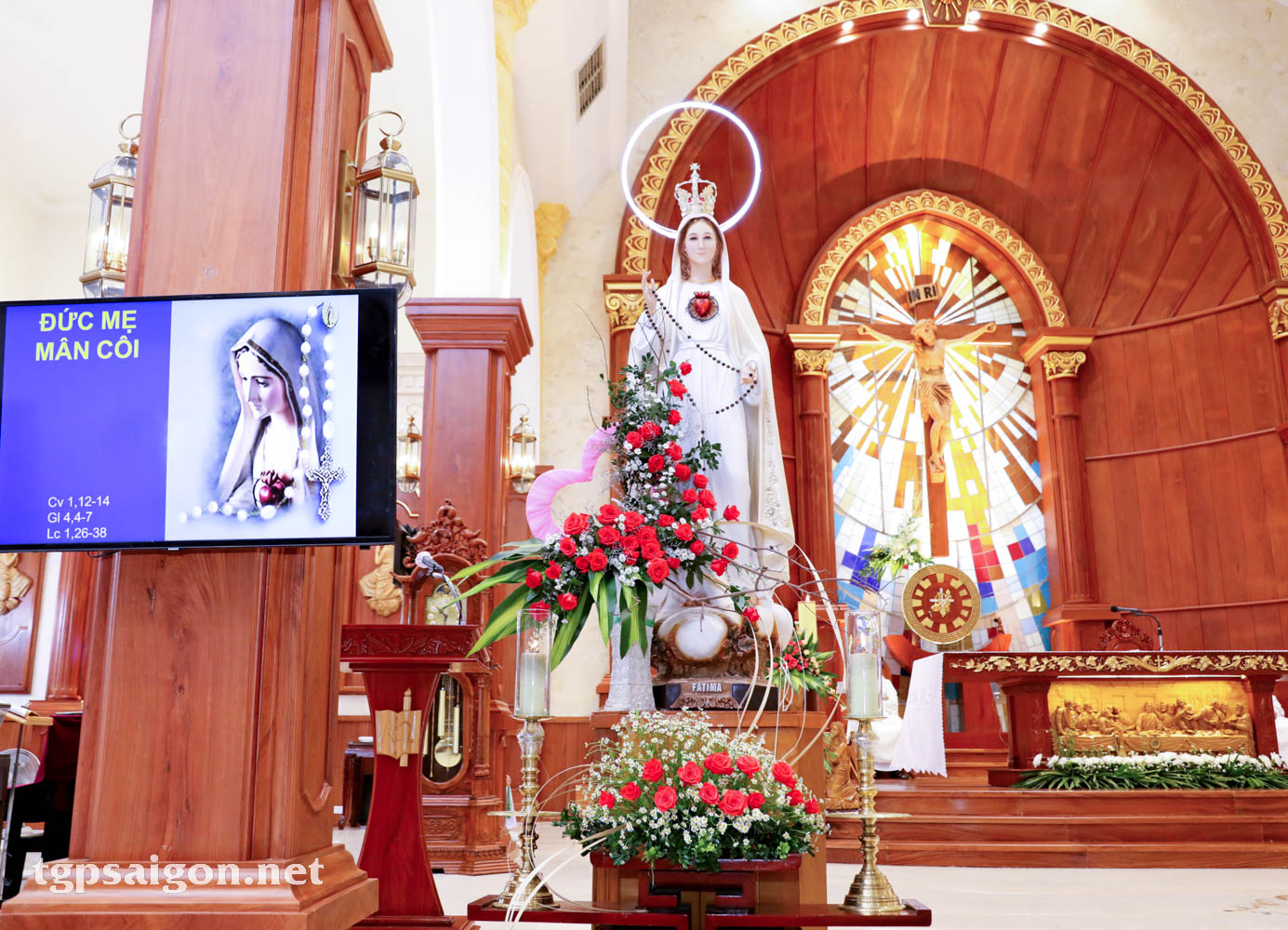 Giáo xứ Bùi Phát: Mừng kính Đức Mẹ Mân Côi Bổn mạng Đồng hương Quần Cống 2022