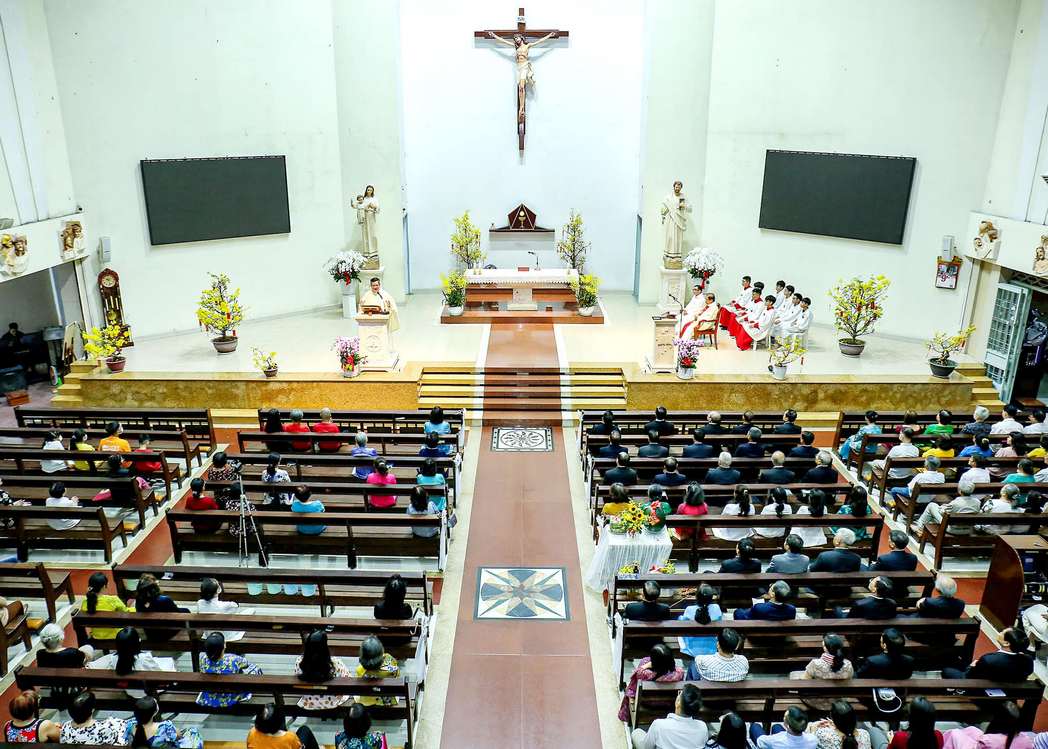 Giáo xứ Hòa Hưng : Thánh lễ Giao Thừa Giáp Thìn 2024
