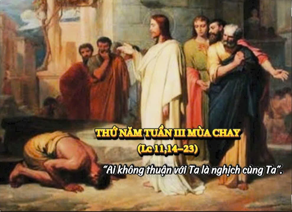 Đứng về phía Chúa hay chống lại Ngài