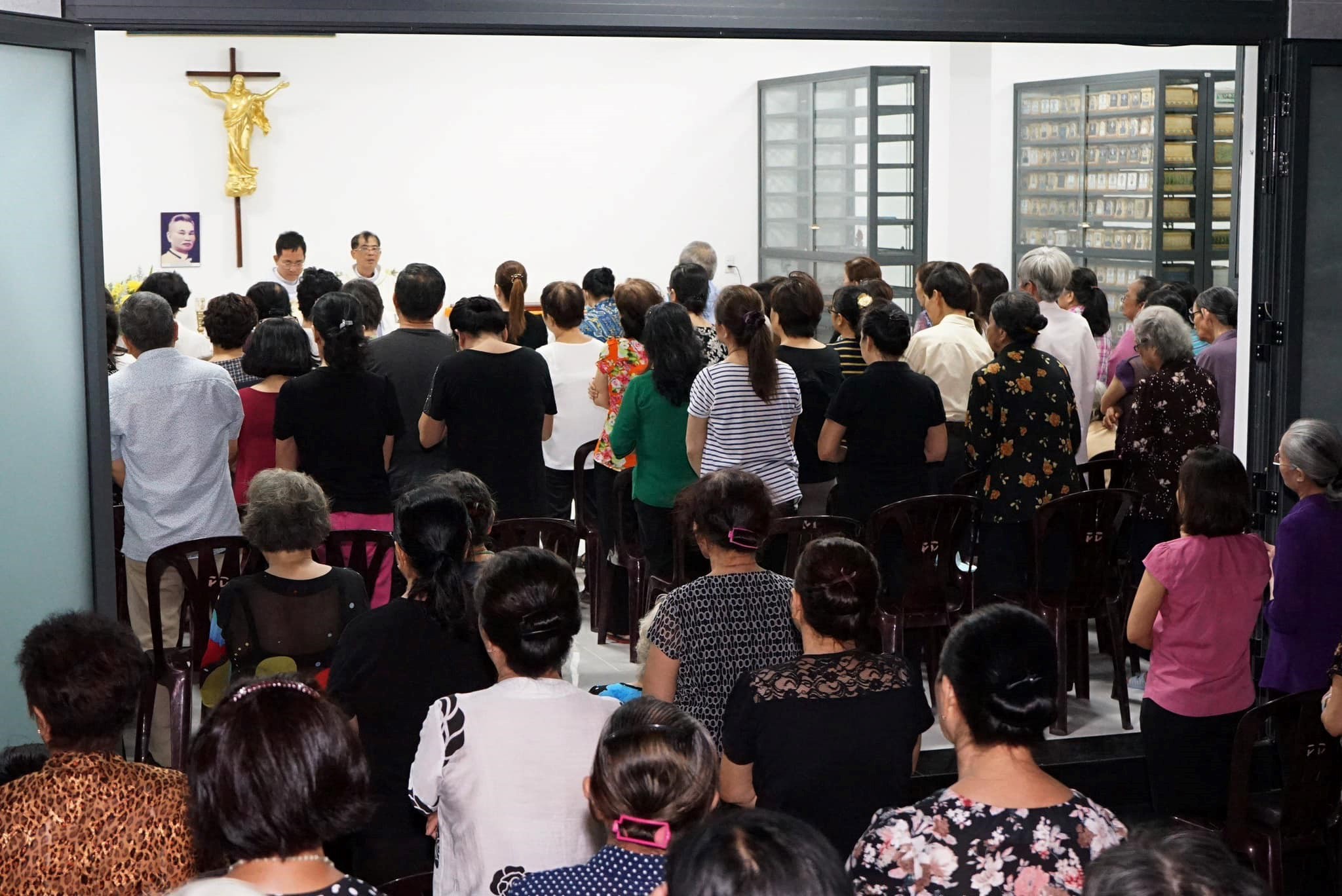 Gx. Phát Diệm: Thánh lễ tại Nhà Chờ Phục sinh mới