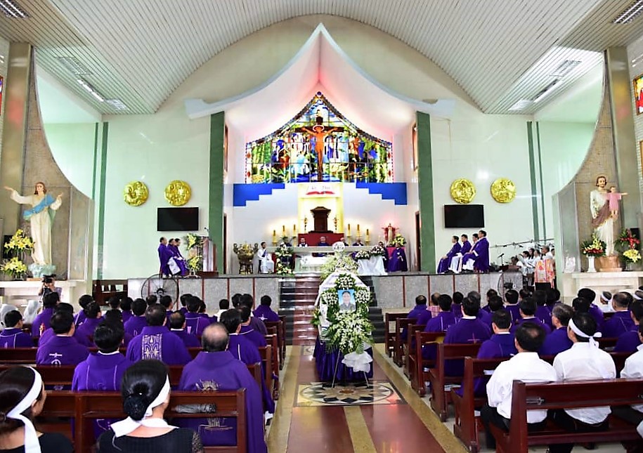 Giáo xứ Tân Phú Hòa: Thánh lễ an táng bà cố Lucia Nguyễn Thị Riền ngày 11-6-2020