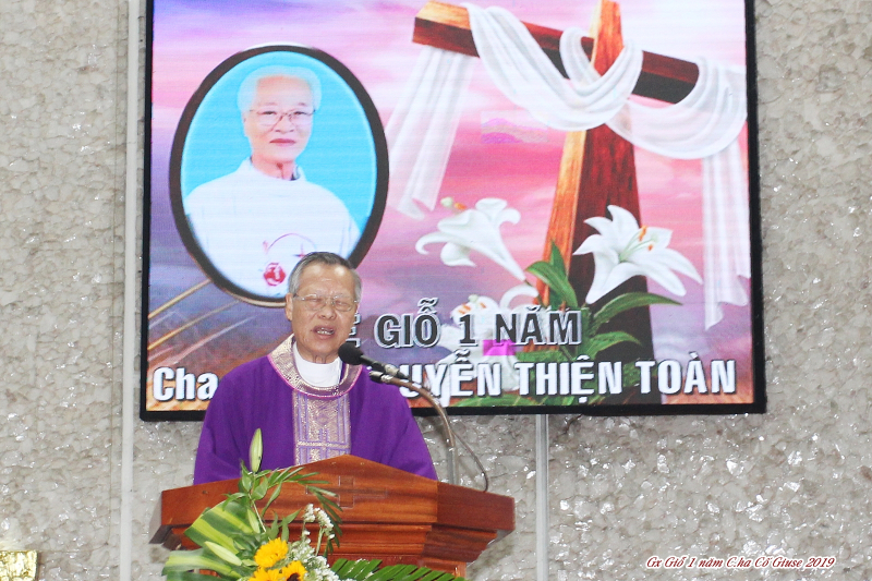 Giáo xứ Tân Phú: Lễ giỗ đầu Cha cố Giuse Nguyễn Thiện Toàn