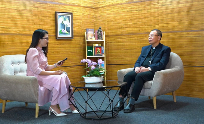 Phỏng vấn Đức TGM Giuse Vũ Văn Thiên sau Đại hội Giới trẻ Giáo tỉnh Hà Nội 2022
