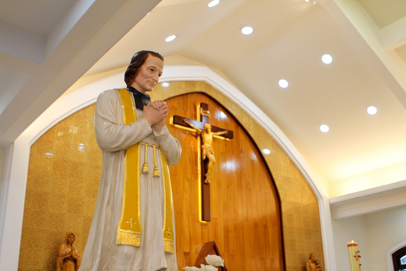 ĐCV Thánh Giuse Sài Gòn: Bổn mạng lớp Tu đức và Tân linh mục khóa 18, Giáo phận Phú Cường và Phan Thiết dâng lễ tạ ơn