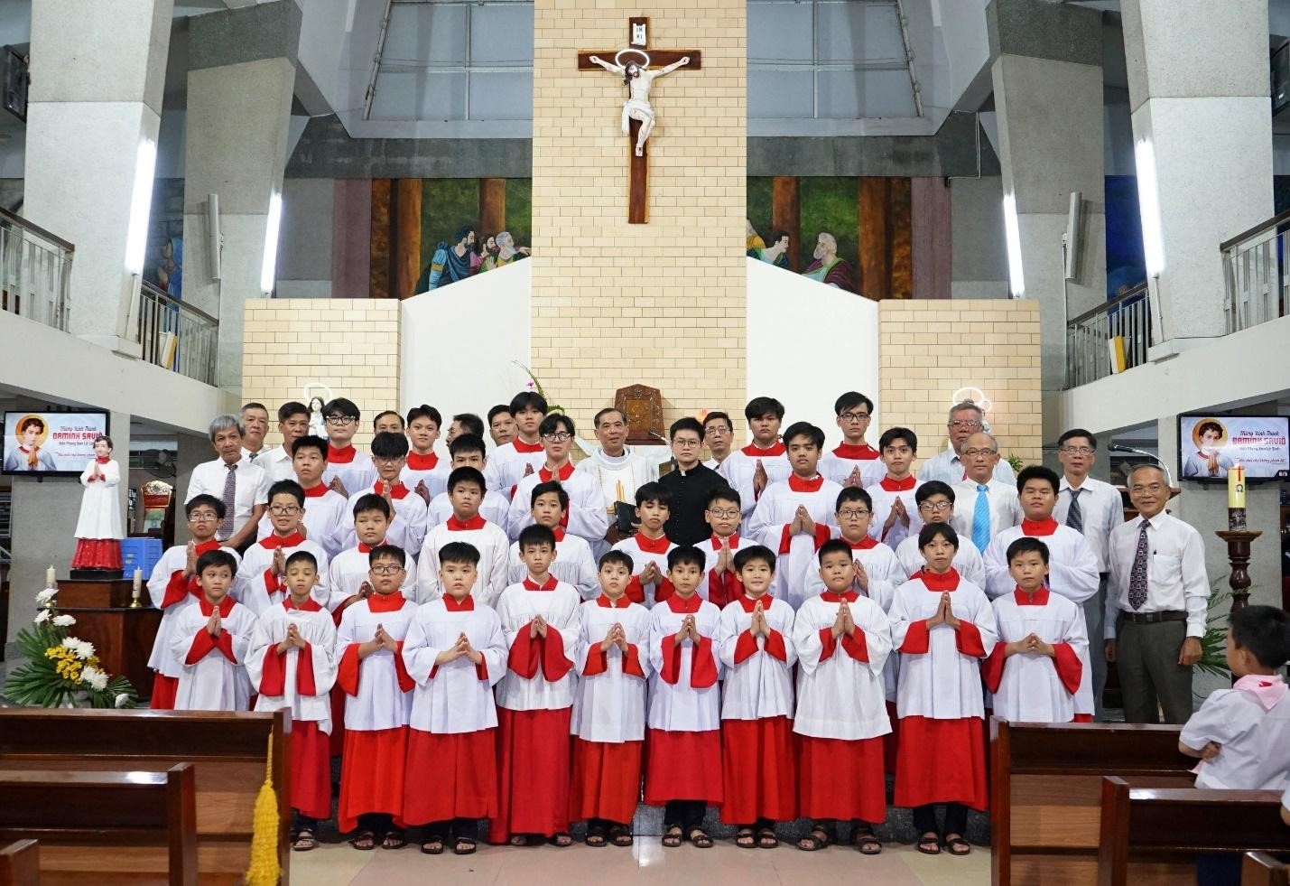 Giáo xứ Phát Diệm: Lễ kính Thánh Đa Minh Saviô - Bổn mạng Ban Lễ sinh 2024