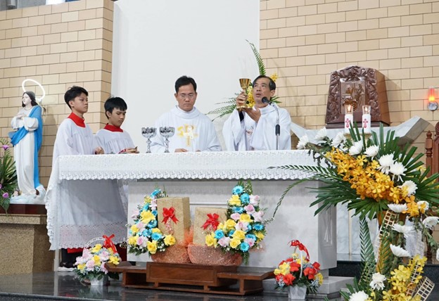 Giáo xứ Phát Diệm: Thánh lễ mừng bổn mạng giáo khu Giuse Lao Động