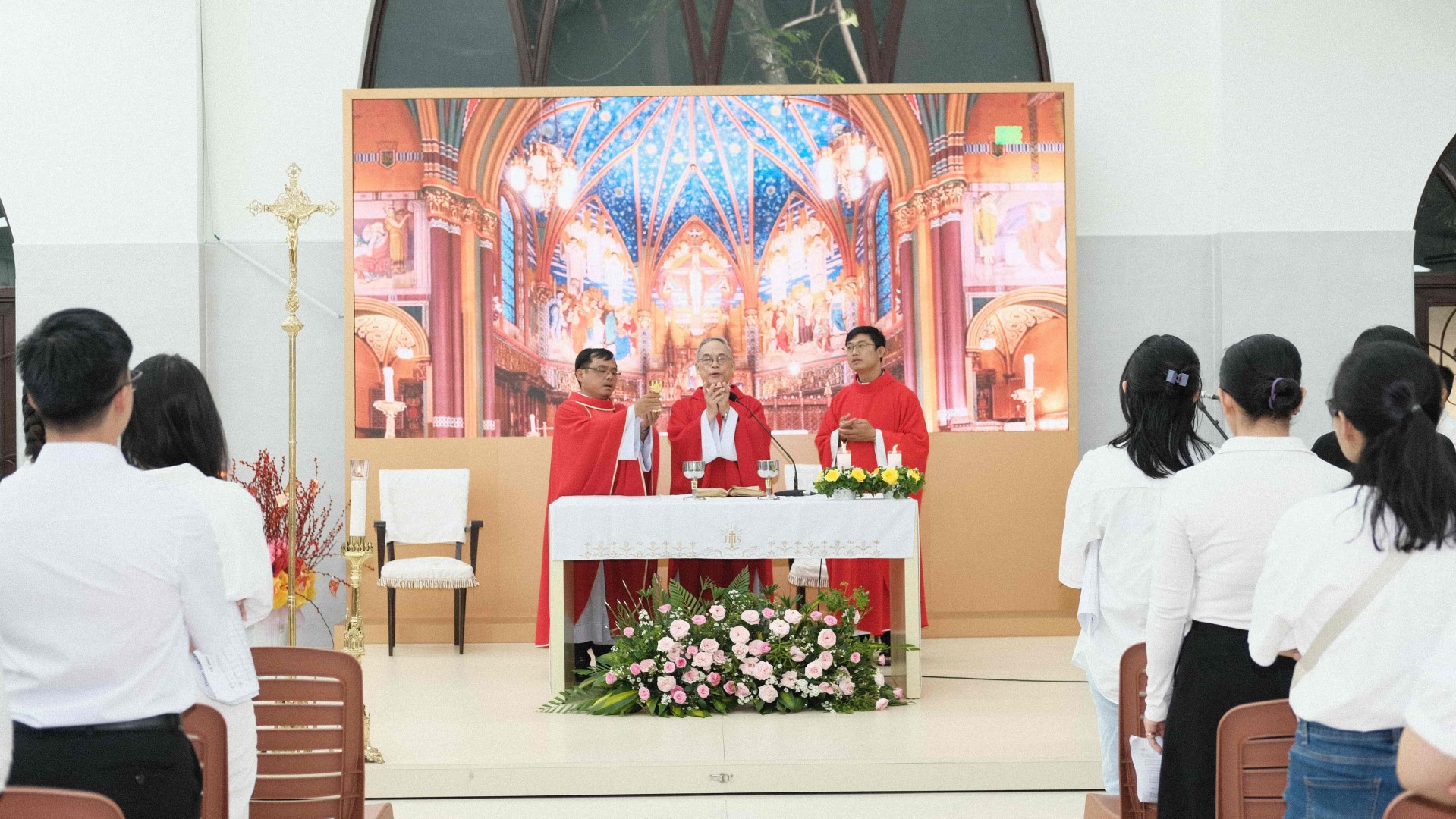 Thánh lễ tạ ơn mừng ngày Truyền Thống và bế giảng khóa học Linh Hoạt Viên Căn Bản K22