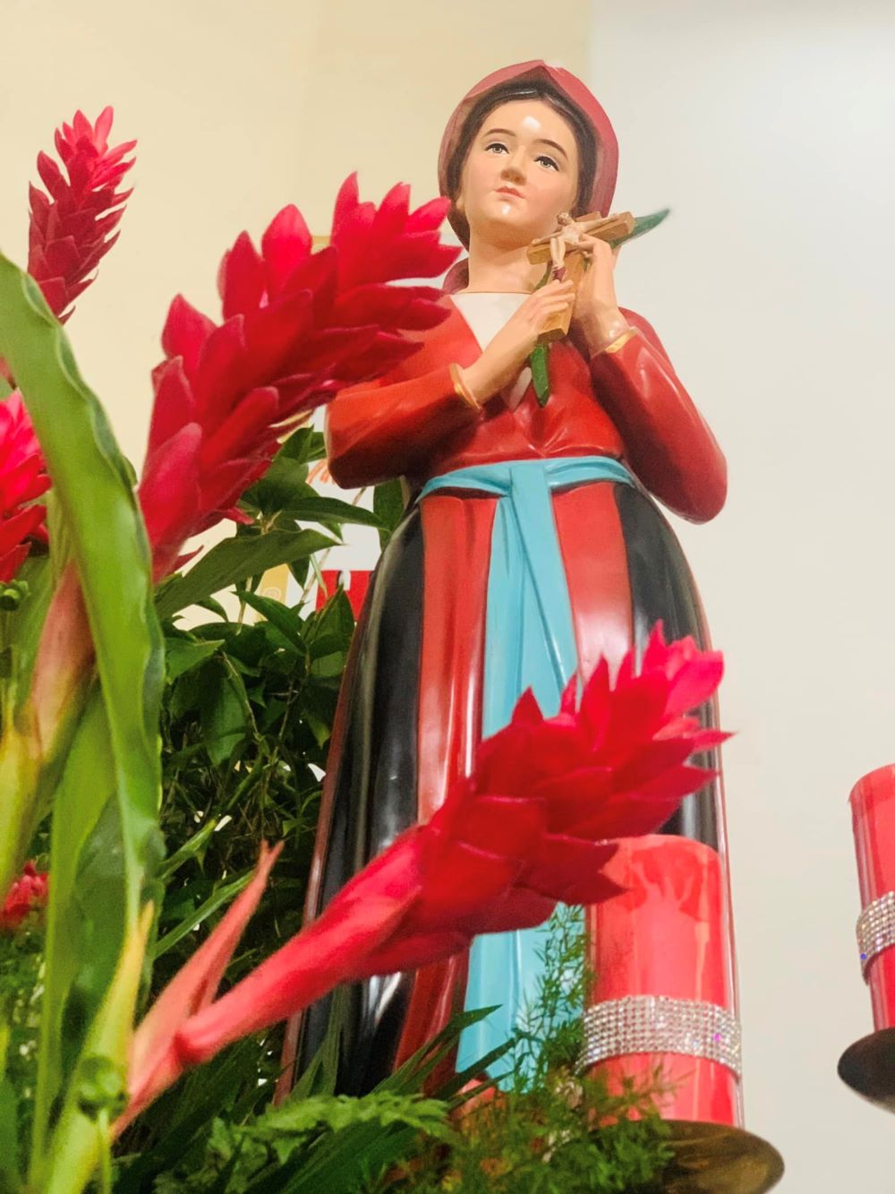 Giáo xứ Hòa Hưng: Mừng lễ Thánh nữ Anê Lê Thị Thành