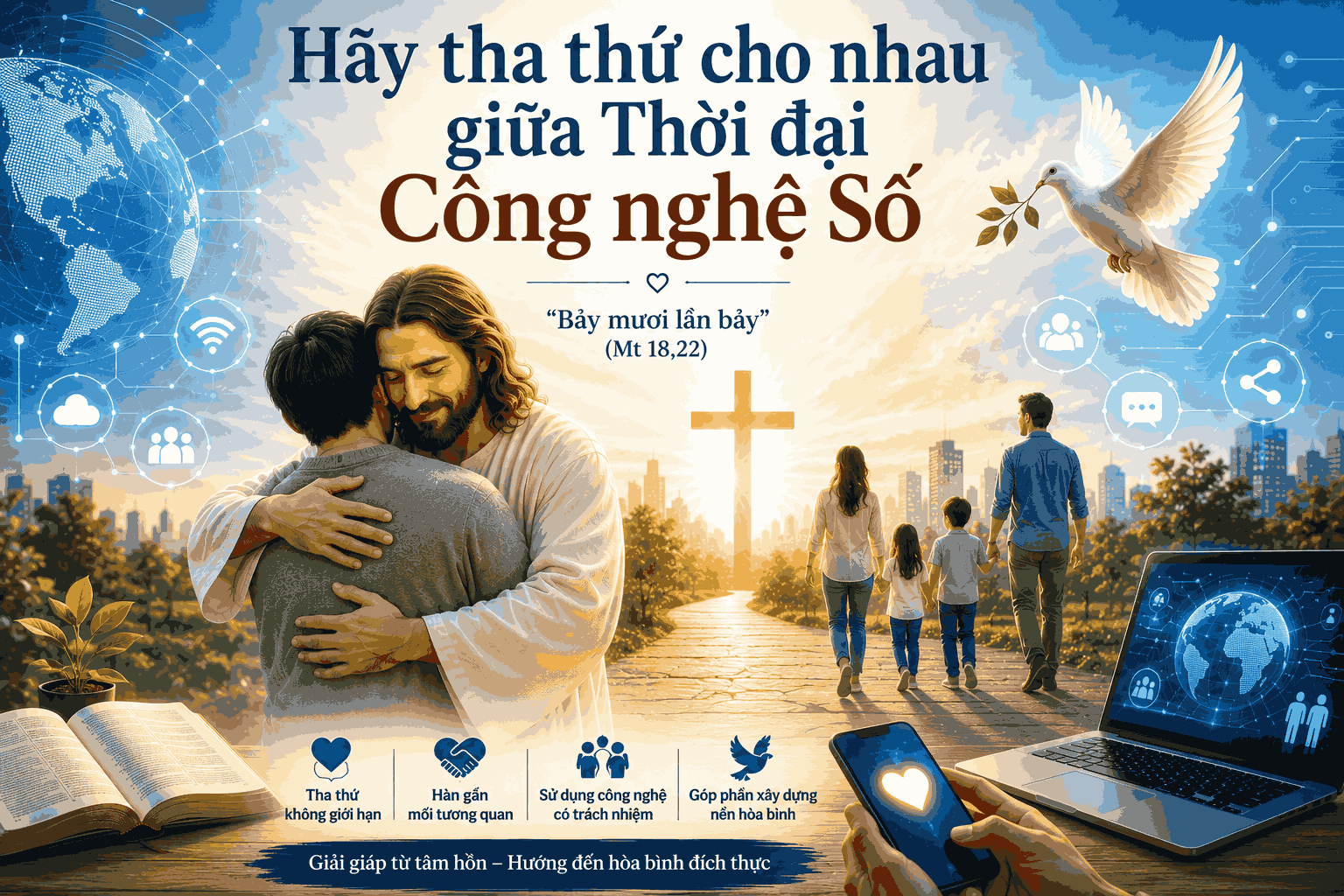 Hãy tha thứ cho nhau giữa Thời đại Công nghệ Số
