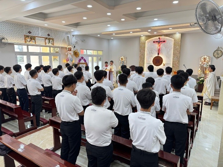 Dự tu Tổng Giáo phận Sài Gòn: Buổi tĩnh tâm tháng 11