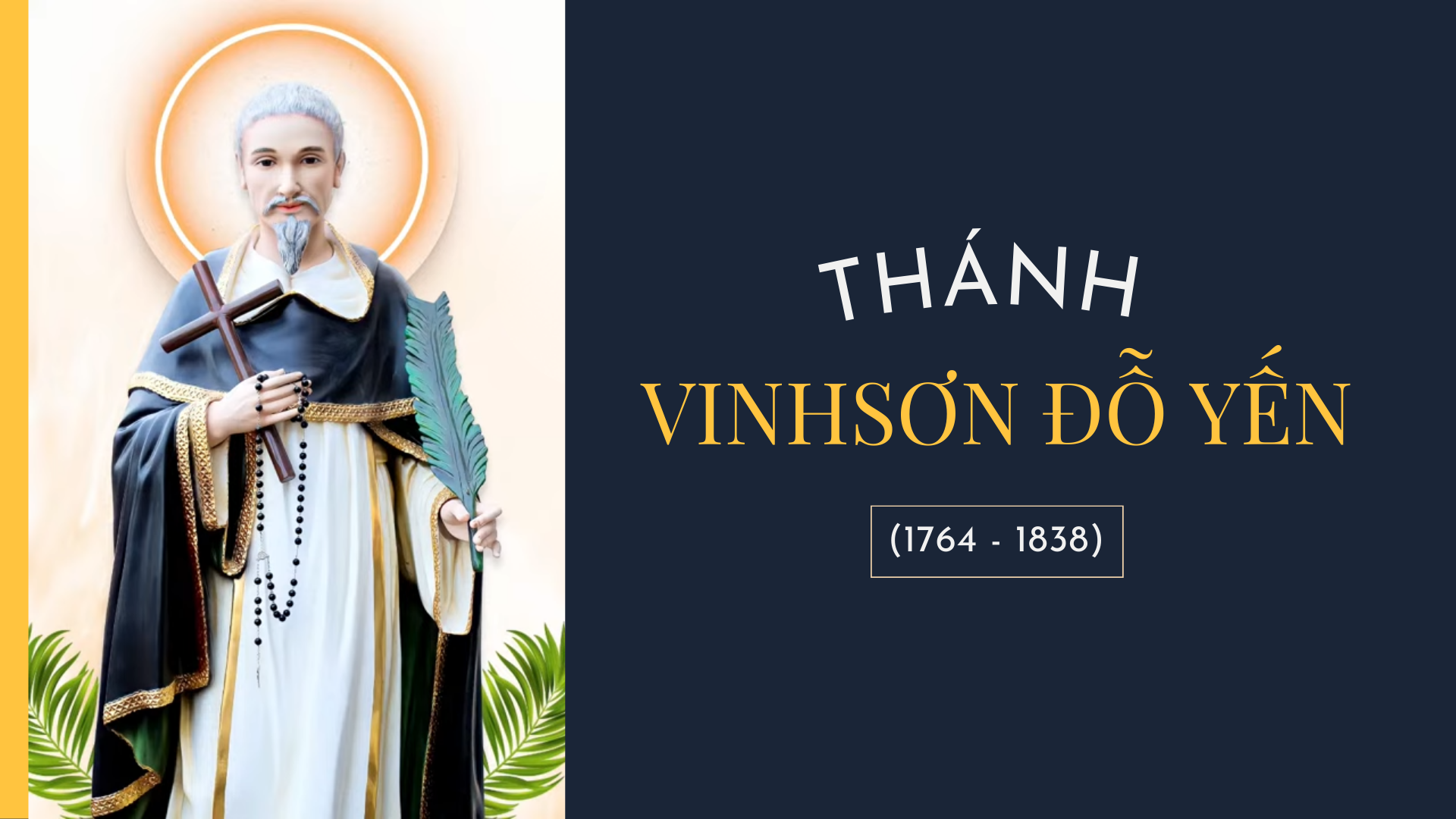 Ngày 30/06: Hạnh Thánh Vinhsơn Đỗ Yến