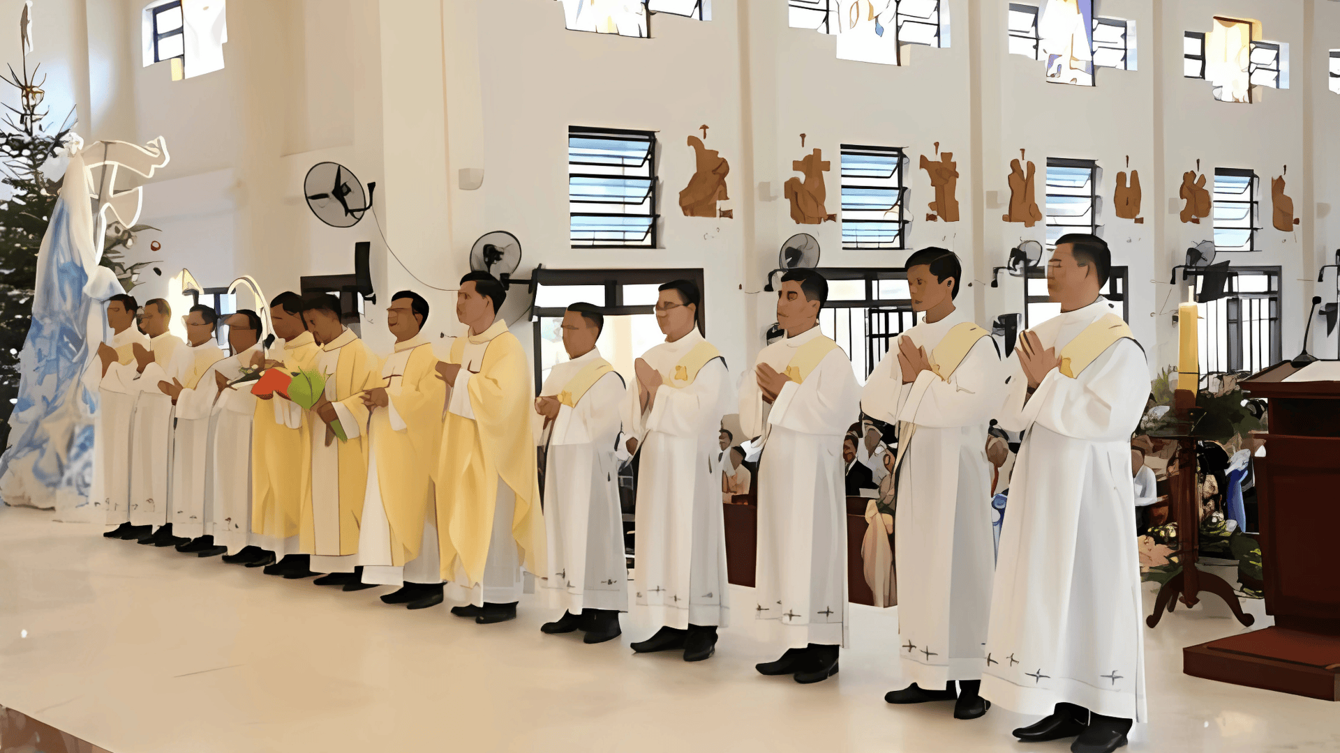 Dòng Truyền Giáo Ngôi Lời: Thánh lễ truyền chức Linh mục và Phó tế