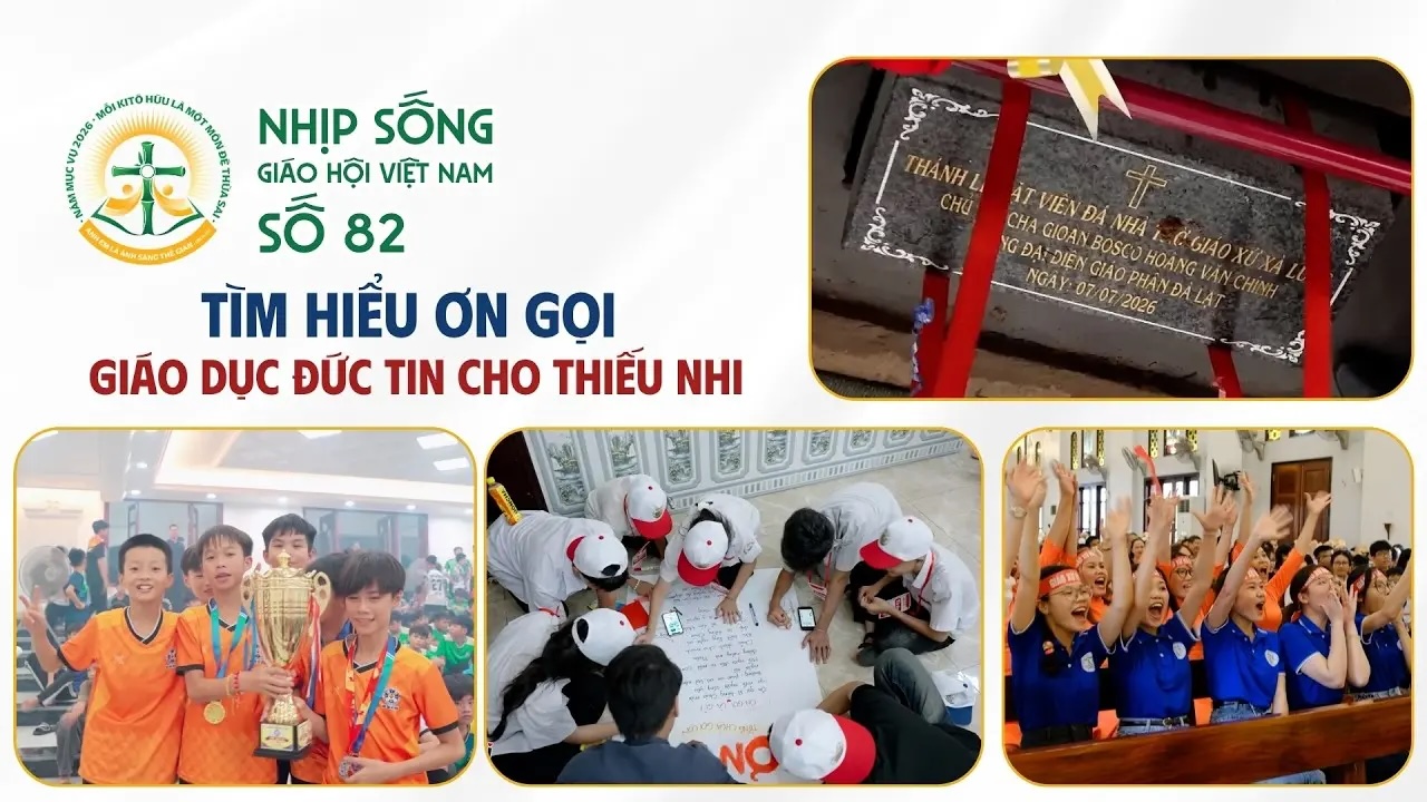 Tìm hiểu Ơn Gọi – Giáo dục Đức tin cho Thiếu nhi – Nhịp sống Giáo hội số 82 (07/7/2026 - 13/7/2026)