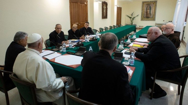 Hội đồng Hồng y cố vấn C6 họp trực tuyến với Đức Thánh Cha