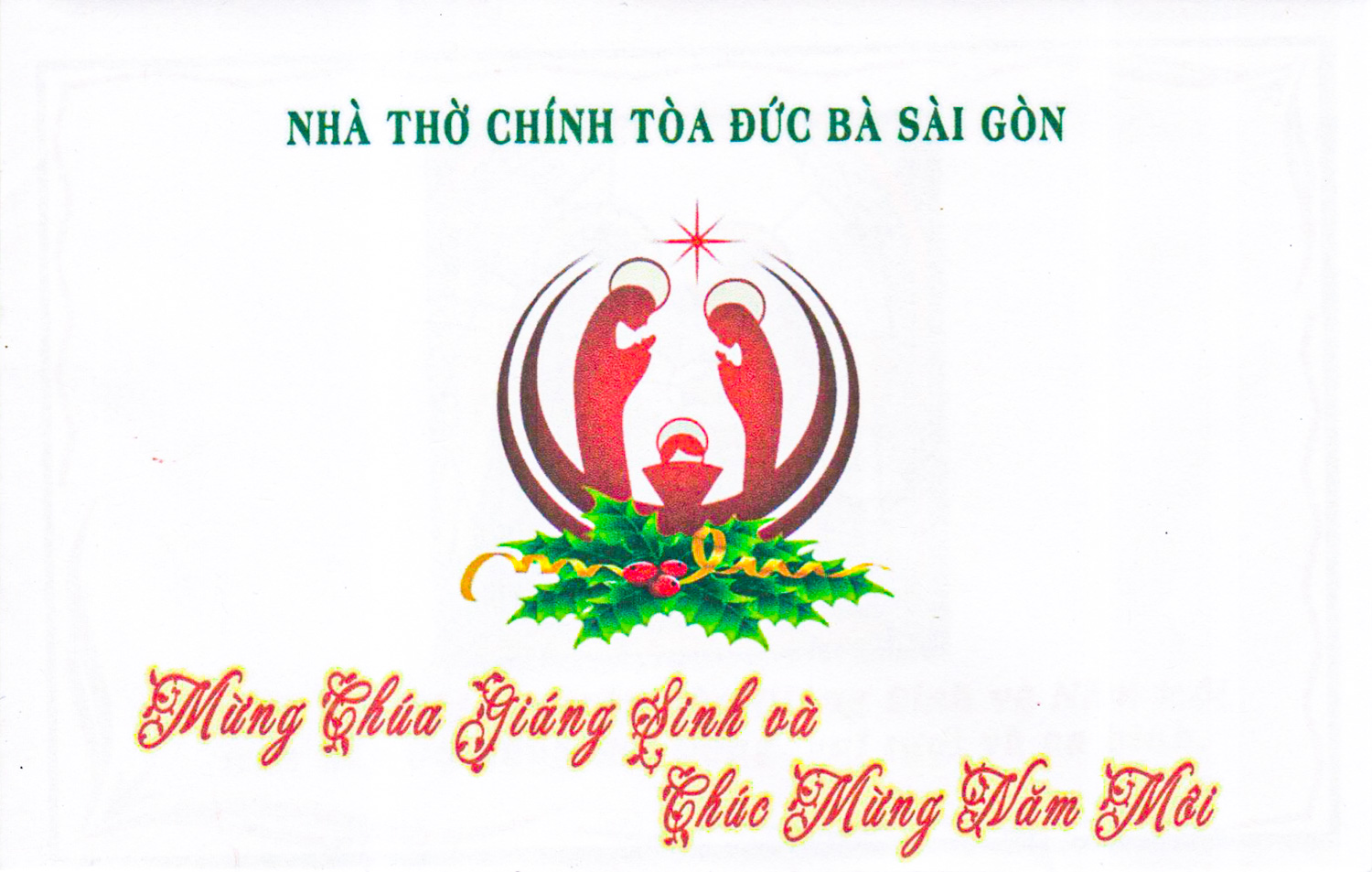 Nhà thờ Chính tòa Đức Bà Sài Gòn: Chương trình Lễ đêm Giáng sinh 2020