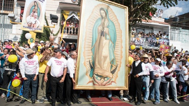 Mexico tổ chức đại lễ trong ngày kính Đức Mẹ Guadalupe