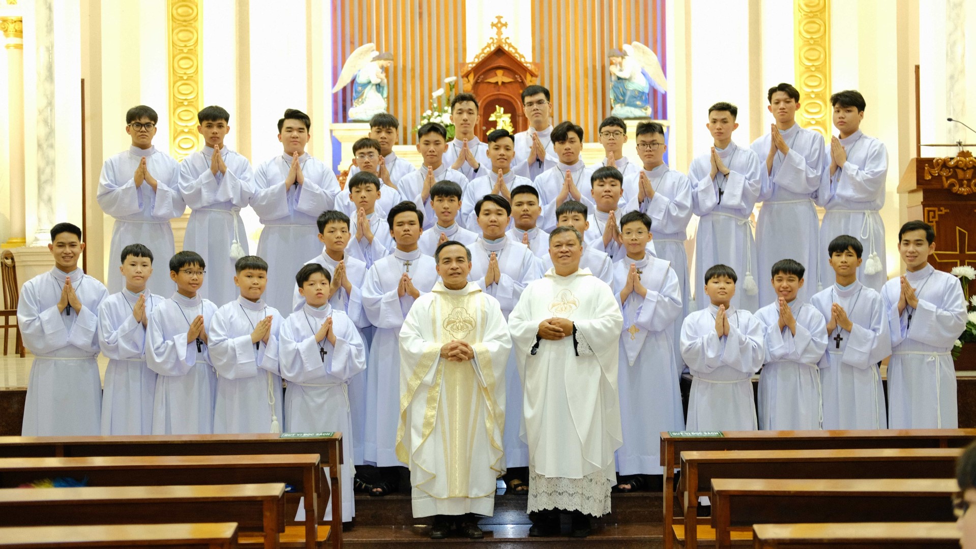 Lễ Sinh giáo xứ Chợ Cầu mừng Bổn mạng