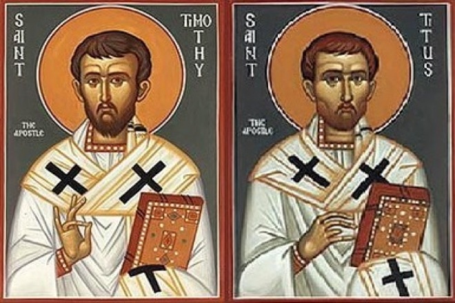 Ngày 26/01: Thánh Timôthê và Titô, giám mục