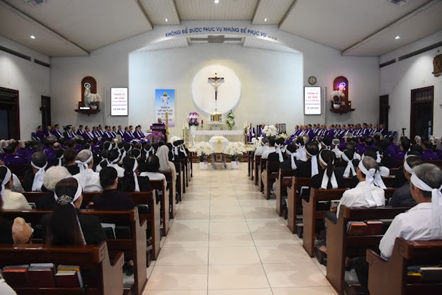 Thánh lễ an táng Tu sĩ - Linh mục Inhaxiô Maria Lê An Đại, CRM