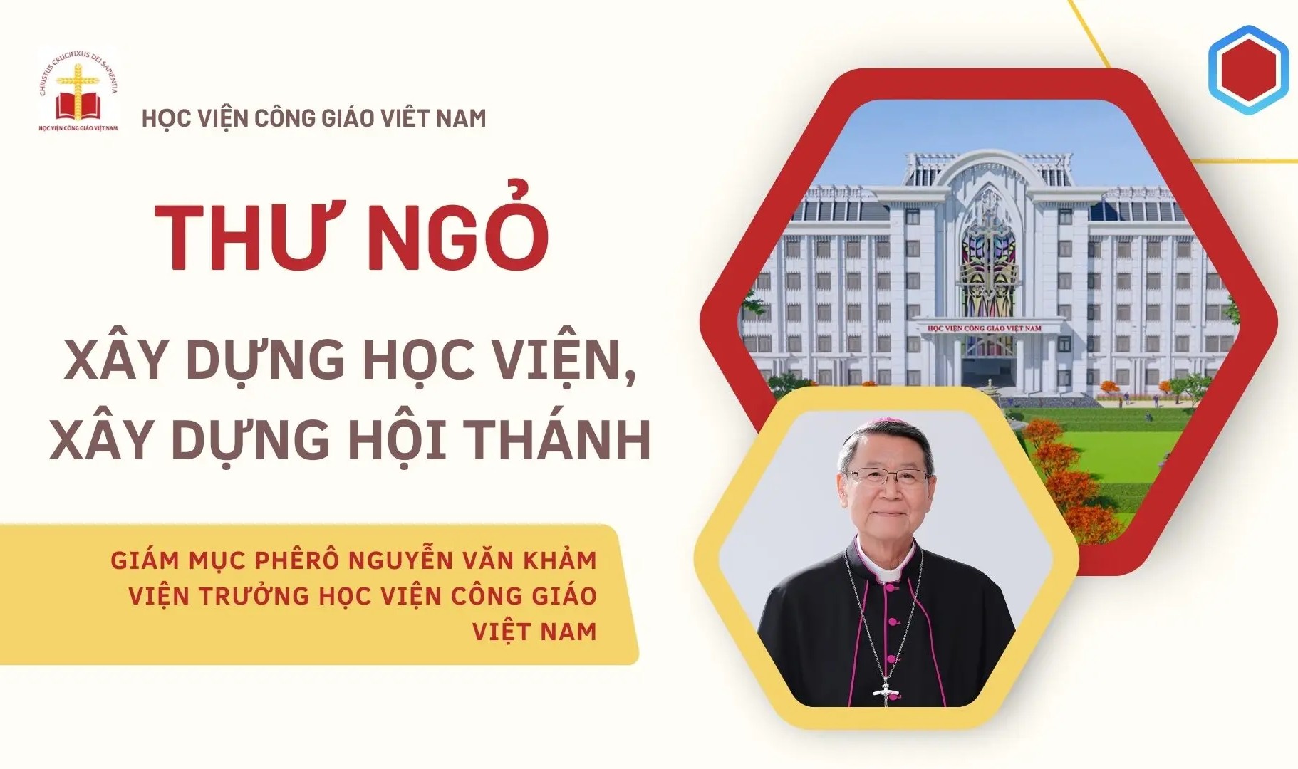 Thư ngỏ xây dựng Học viện, xây dựng Hội Thánh
