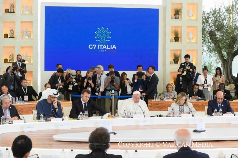 Diễn văn của Đức Thánh Cha tại Hội nghị thượng đỉnh G7 về Trí tuệ nhân tạo năm 2024