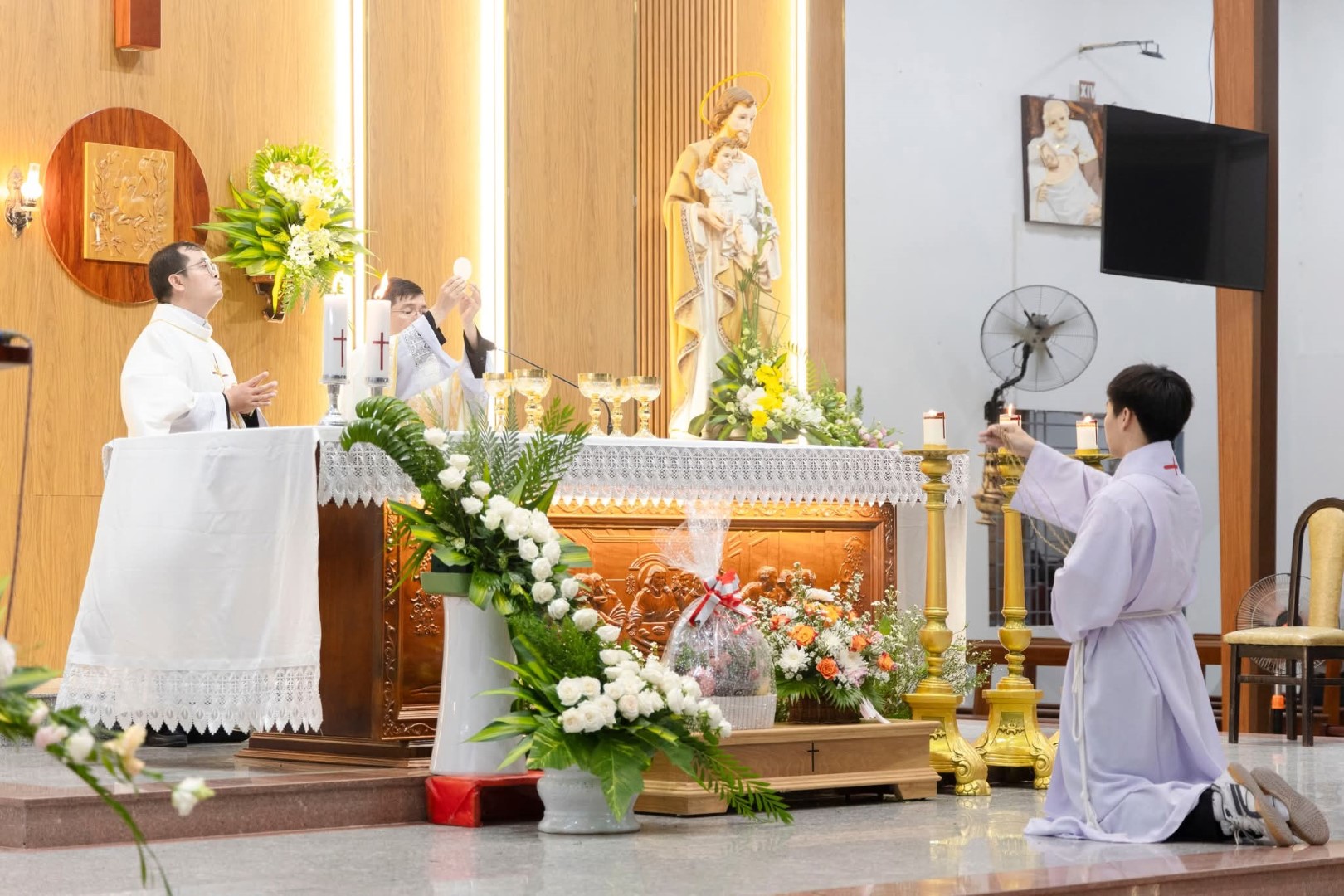 Ban Lễ sinh giáo xứ Thánh Phanxicô Xaviê mừng Bổn mạng