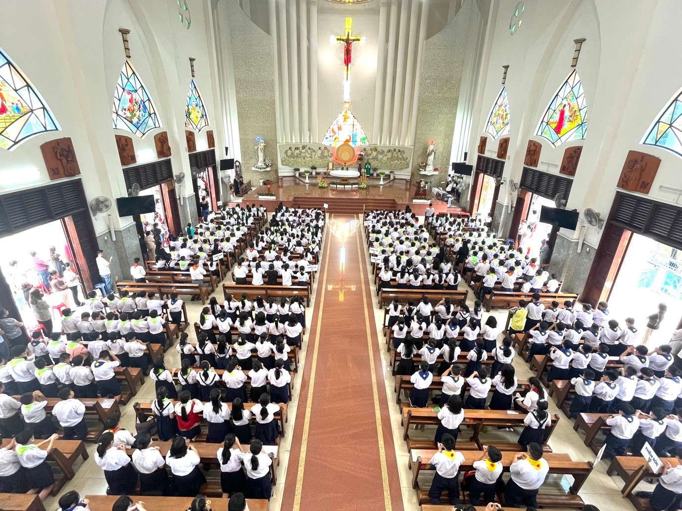 Giáo xứ Tân Phước: Khai giảng năm học Giáo lý 2023-2024