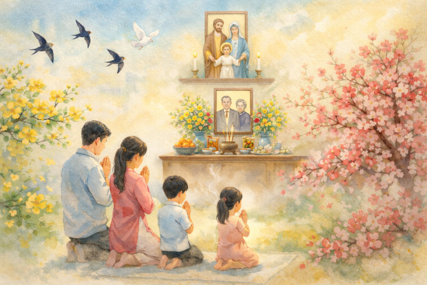 Bài giảng Mồng Hai Tết Nguyên Đán