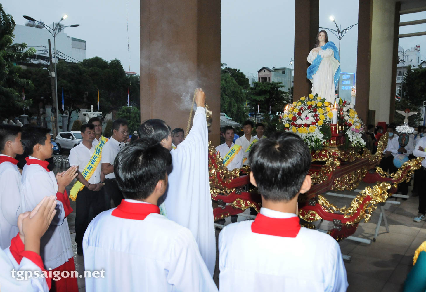 Giáo Xứ Tân Phú: Mừng Lễ Mẹ Maria Hồn Xác Lên Trời bổn mạng giáo họ Mông Triệu 15-8-2022