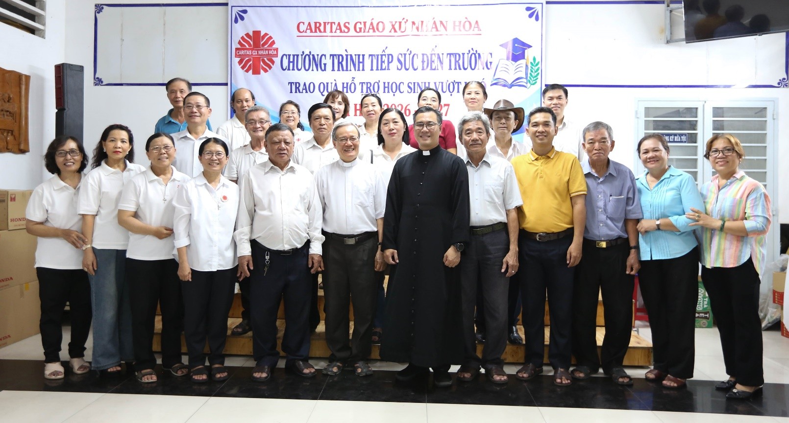 Caritas Giáo xứ Nhân Hòa: “Tiếp sức đến trường” - Nhịp cầu yêu thương, gieo mầm hy vọng