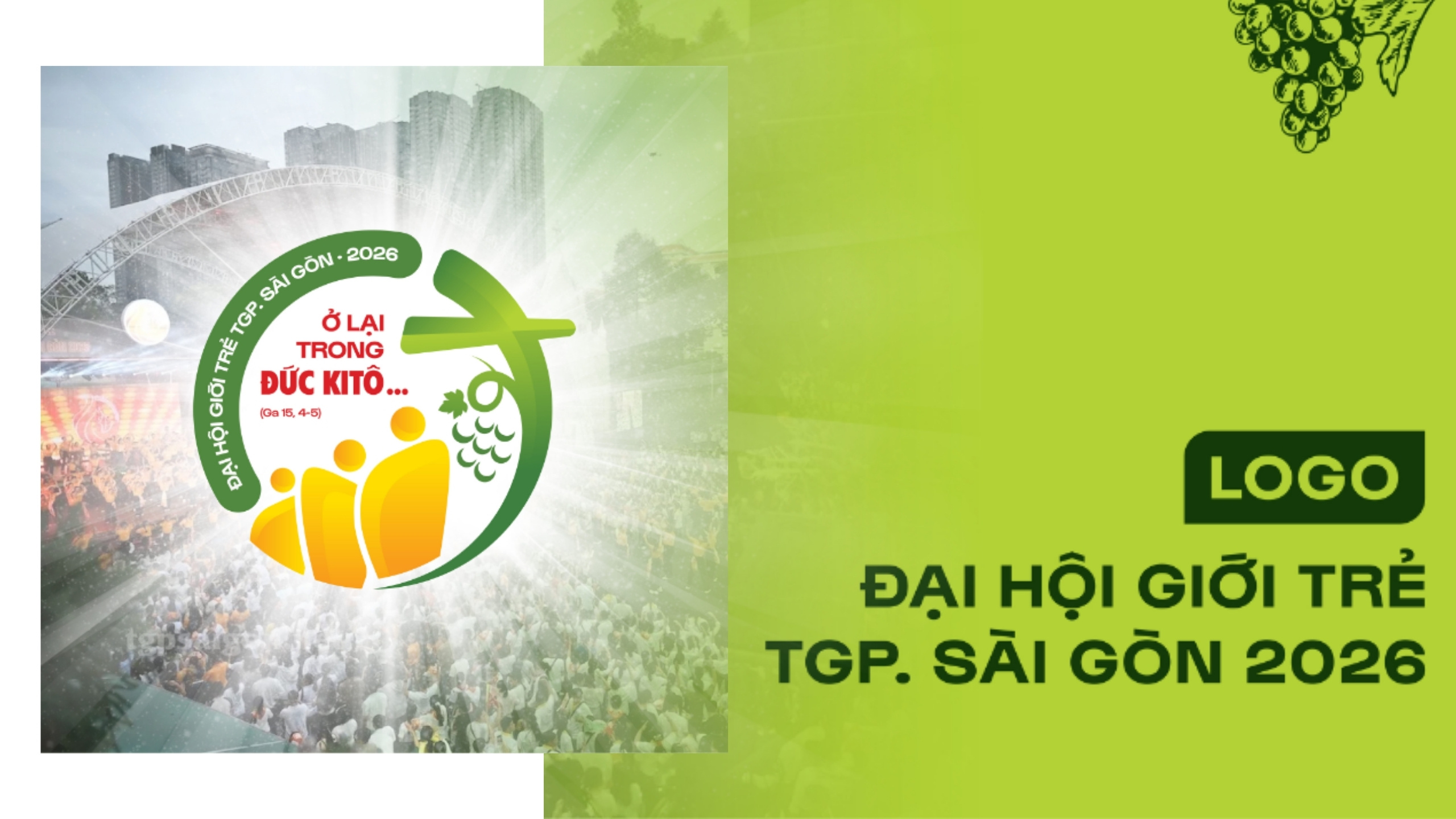 Công Bố Logo Đại Hội Giới Trẻ TGP Sài Gòn 2026
