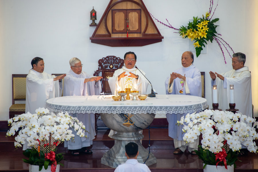 Giáo hạt Xóm Mới: Thánh lễ tạ ơn cuối năm Kỷ Hợi
