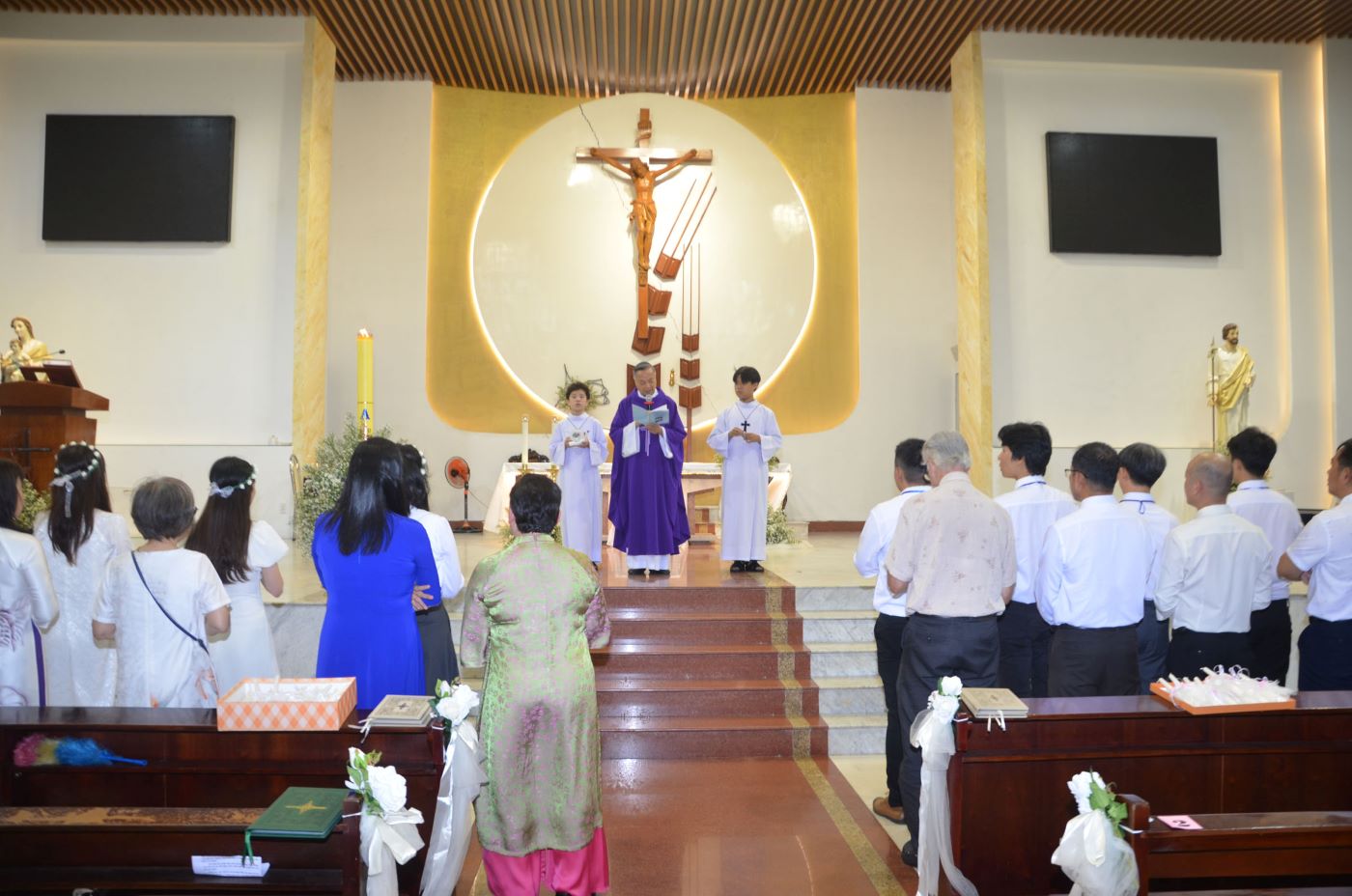 Giáo xứ Tân Việt: Rửa tội dự tòng, 3-2024