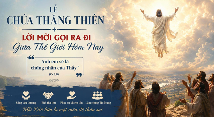 Lễ Chúa Thăng Thiên: Lời mời gọi ra đi giữa thế giới hôm nay
