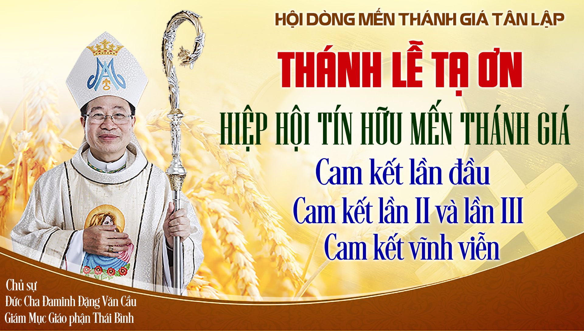Hiệp hội Tín hữu Mến Thánh Giá Tân Lập: Hoa trái tình yêu Chúa Ba Ngôi giữa đời thường