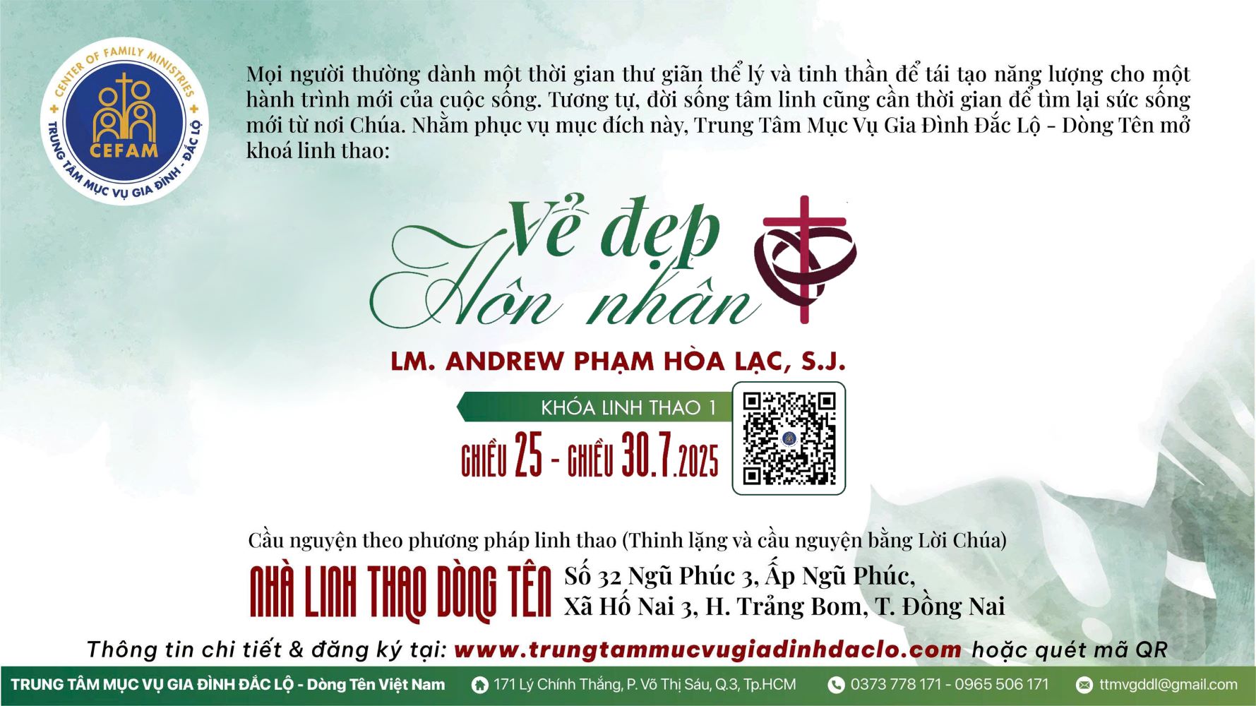 Khóa linh thao "Vẻ Đẹp Hôn Nhân"