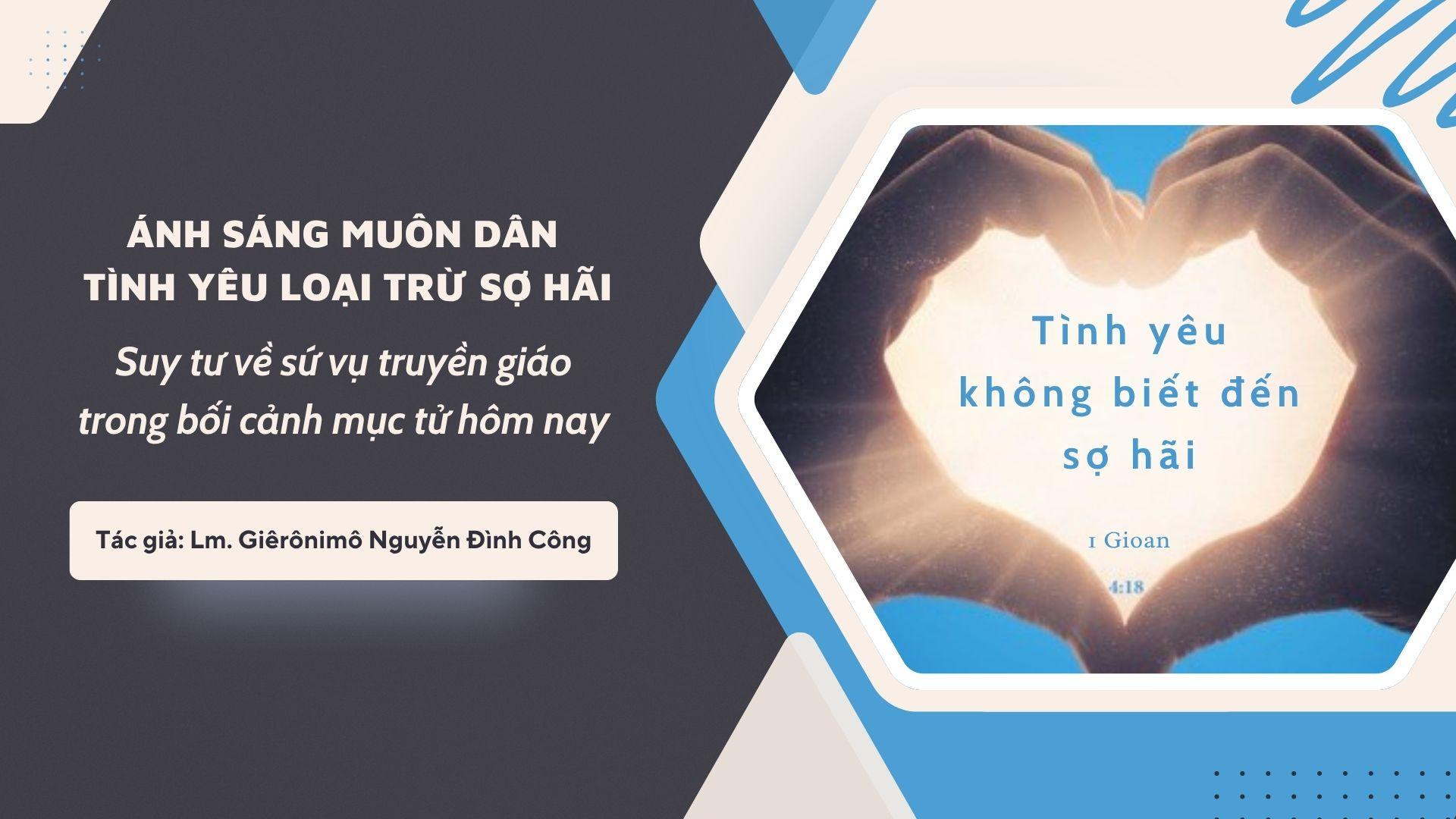 Suy tư về sứ vụ truyền giáo trong bối cảnh mục tử hôm nay