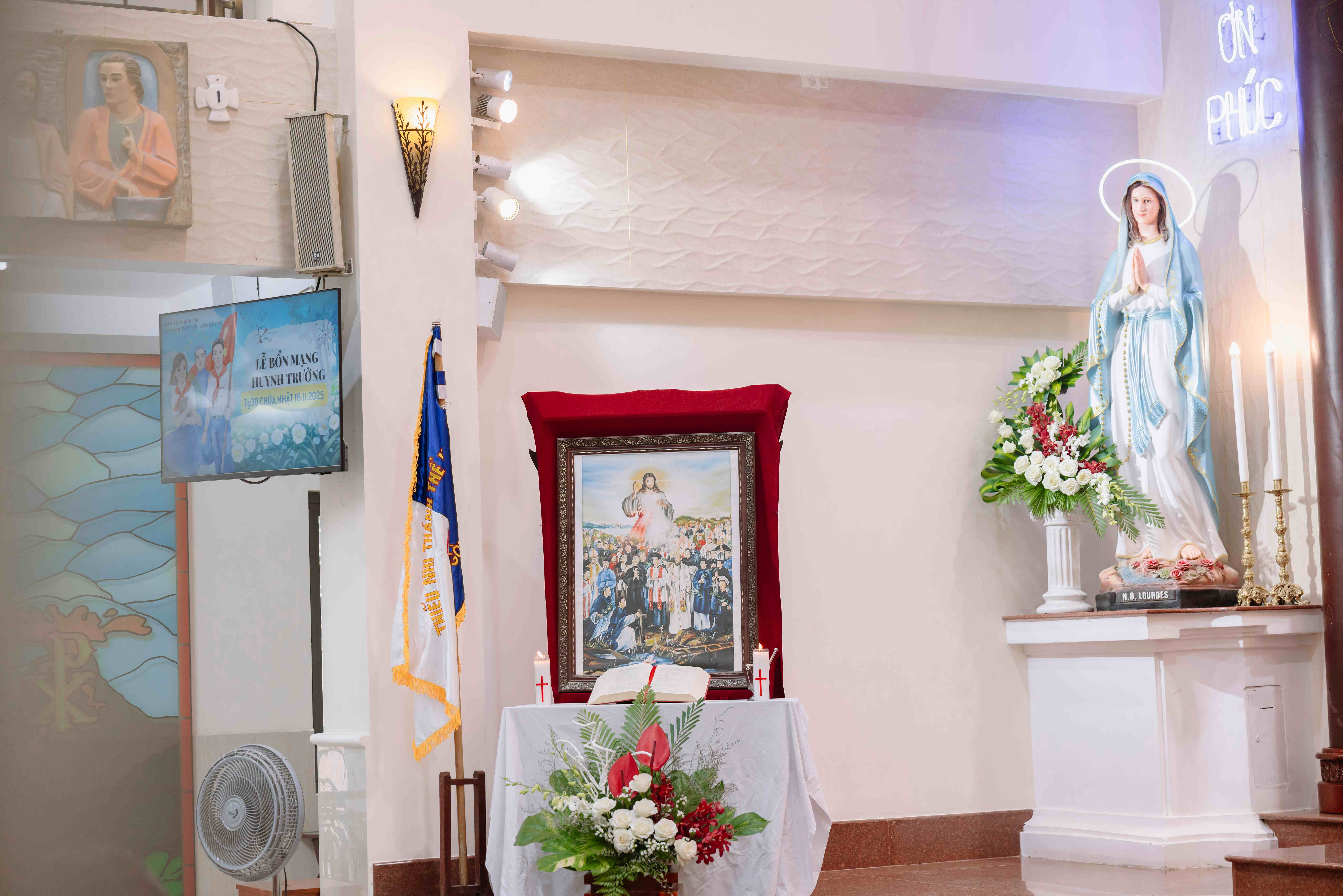 Giáo xứ Thánh Gia: Mừng kính các Thánh Tử Đạo Việt Nam, Bổn mạng Huynh trưởng Thiếu Nhi Thánh Thể